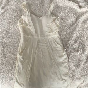 BCBG white dress